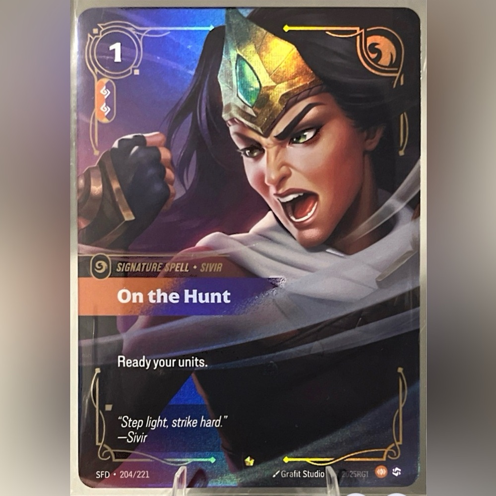 League Of Legends TCG: Spiritforged (SFD) - ON THE HUNT 204/221 NM
